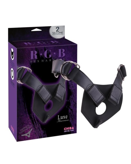 luxe harness silicone noir