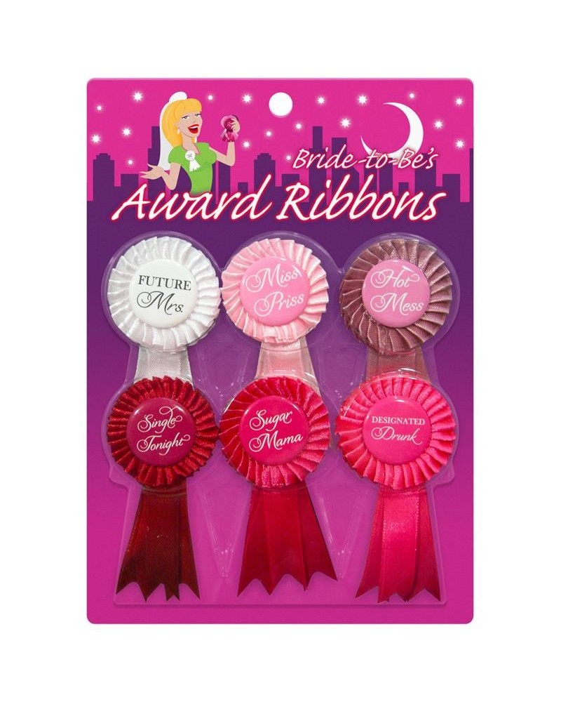 bride to be award ribbons
