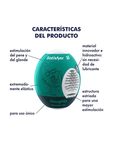 set 3 masturbator egg naughty model