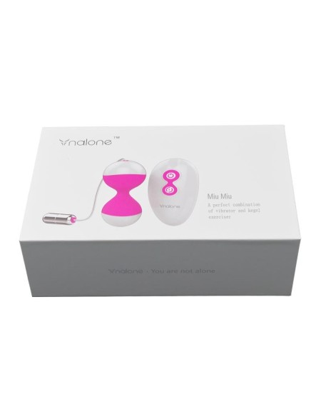 vibrant egg and kegel balls miu miu fuchsia