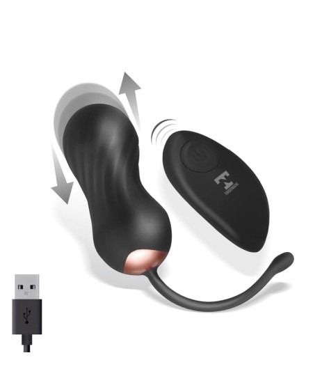 shove thrusting and vibrant egg with remote control