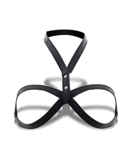 diannia bondage breast harness