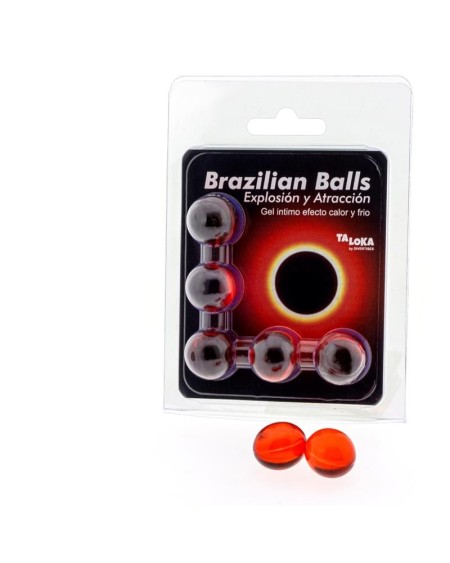 set 5 brazilian balls cold-heat effect