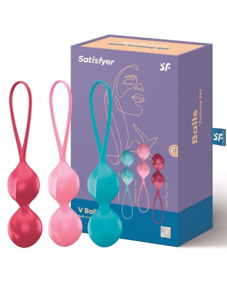 pack of 3 ben-wa balls v-balls