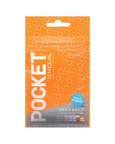 masturbator pocket hexa-brick