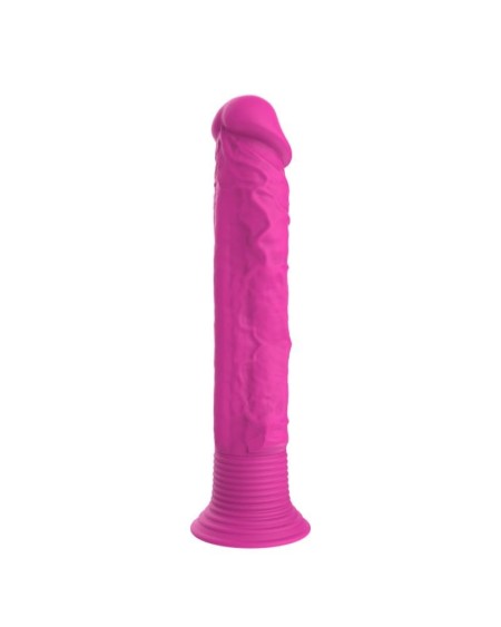 vibrant réaliste dildo silicone rose