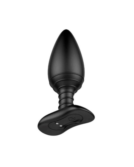 asher butt plug with remote control magnetic usb noir