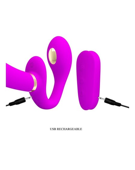 thunderbird couples vibe strapless with remote control
