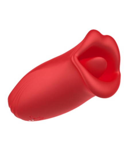 ember licking and vibrant mouth shape massager usb silicone