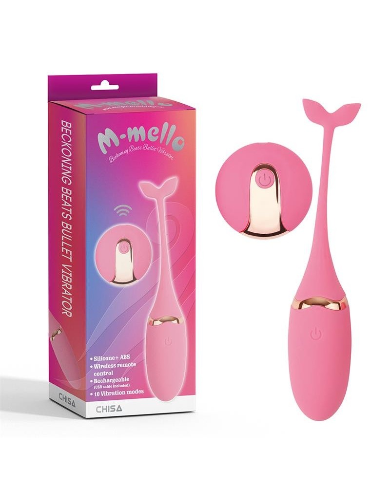 vibrant bullet remote control beckoning beats usb silicone 5.9