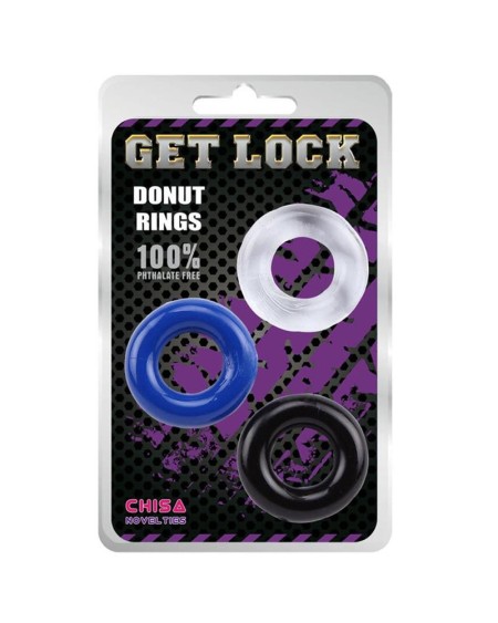 donut rings-assorted 3 pack