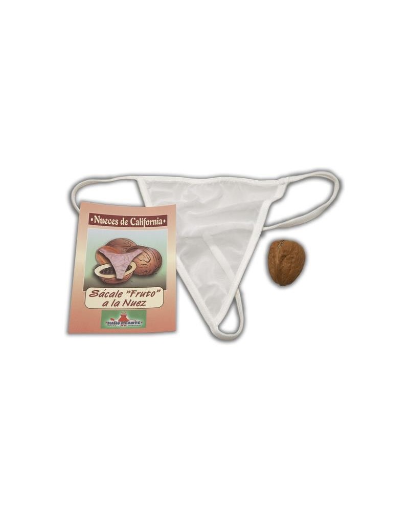surprise nut with thong