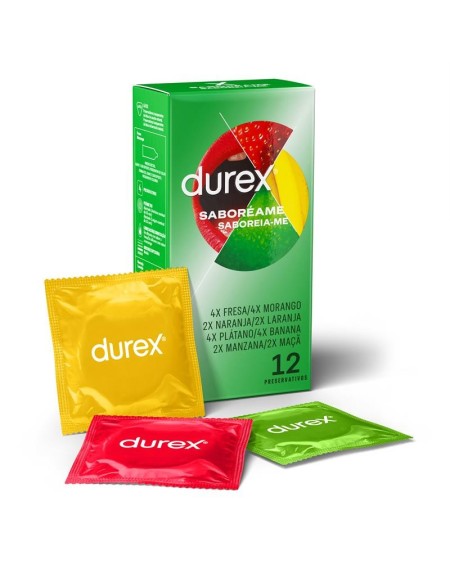 flavored condoms saboréame 12 ud