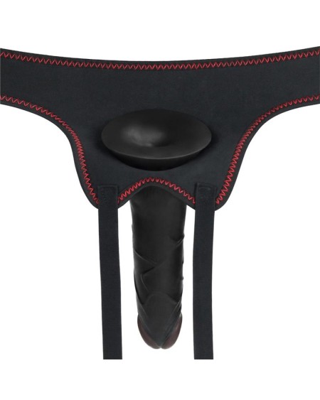 adjustable strap on with dildo 10 vibrations 7.5