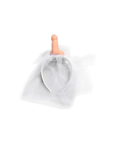 veil headband with a penis