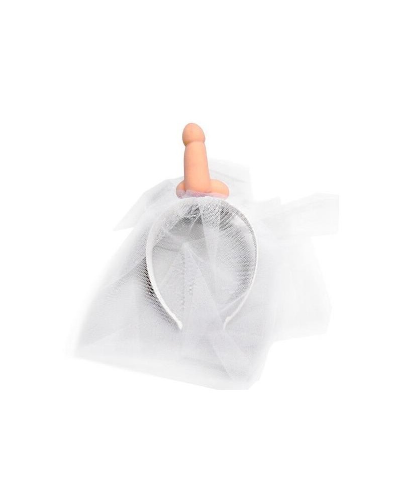 veil headband with a penis