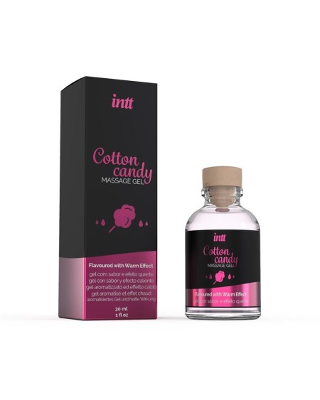 massage gel warm effect cotton candy 30 ml