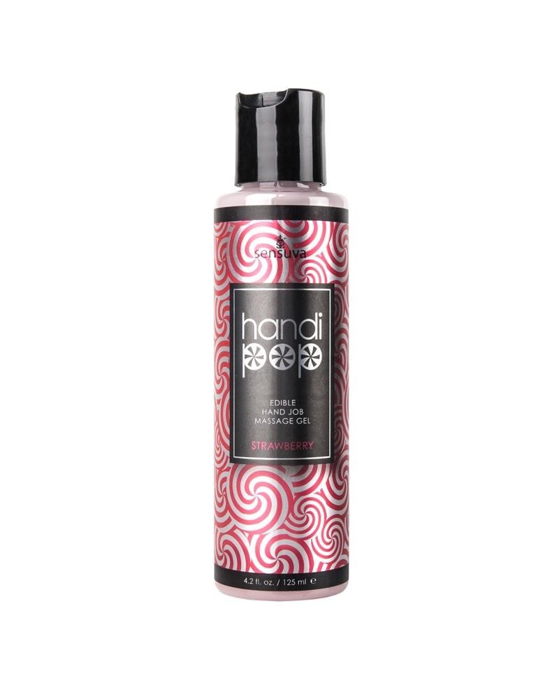 handipop hand job massage gel strawberry 125 ml