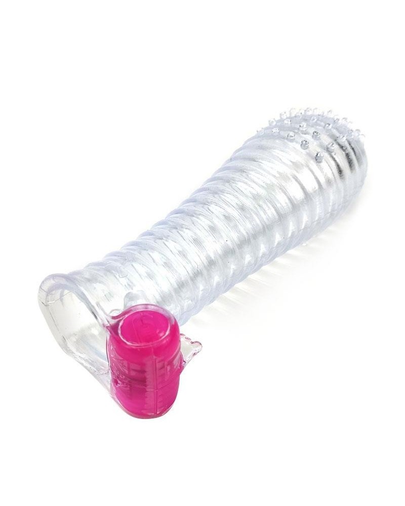 vibrant penis sleeve clear