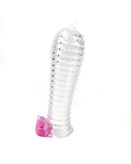 vibrant penis sleeve clear