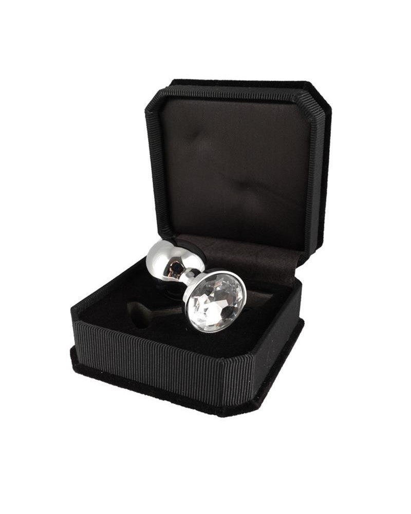 butt plug, metal-7,3 cm long