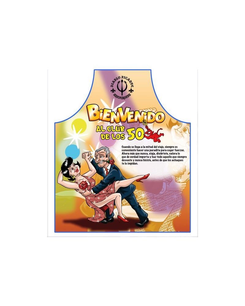 50th birthday apron