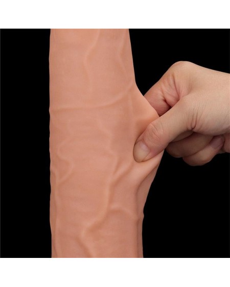 dildo dual layer sliding peau 13.5