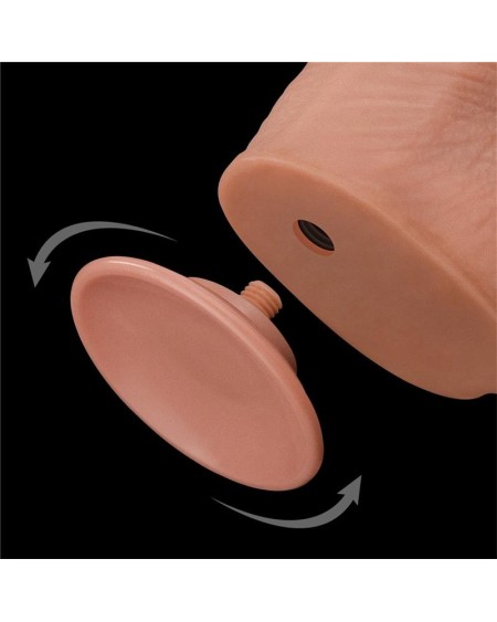 dildo dual layer sliding peau 13.5