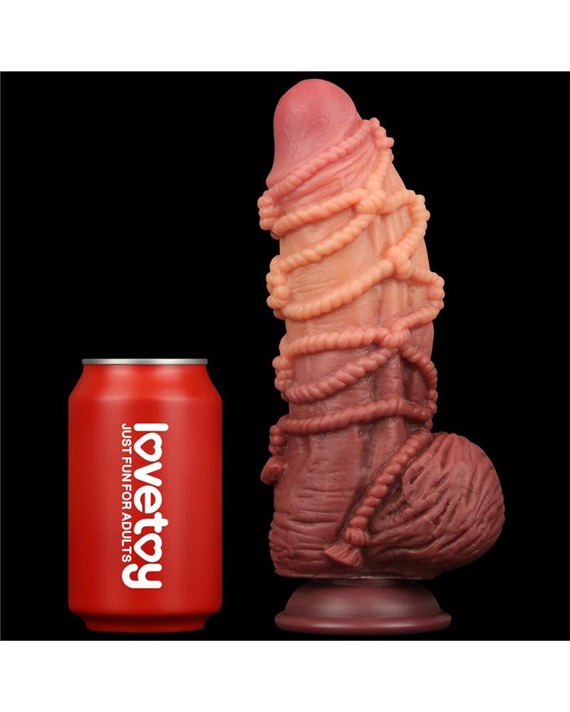 dildo dual layer king size nature 9.5