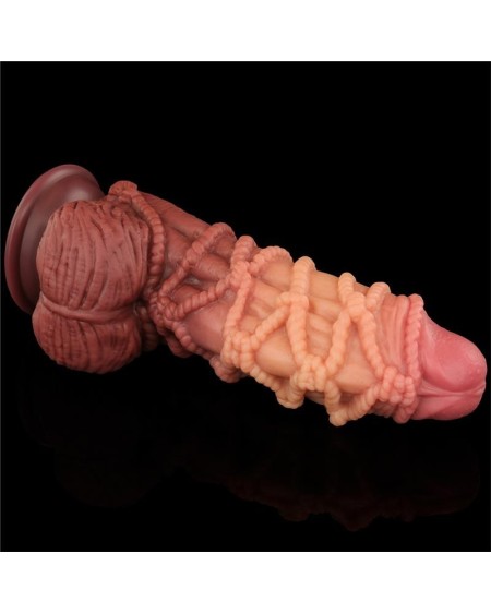 dildo dual layer king size nature 9.5