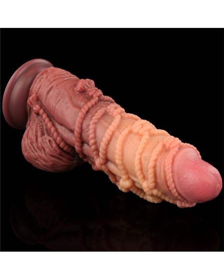 dildo dual layer king size nature 9.5