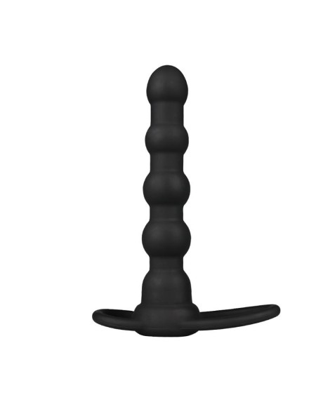 butt plug double prober with vibration noir