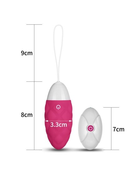 vibrant egg ijoy remote control usb rose