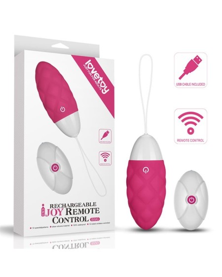 vibrant egg ijoy remote control usb rose