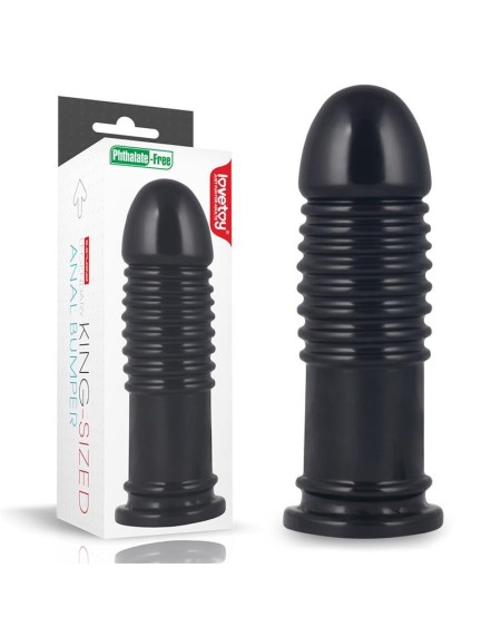 butt plug king sized anal bumper 8 noir