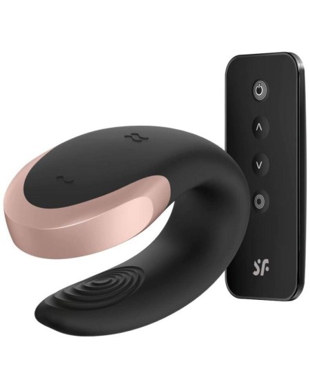double love luxury partner vibrator with app noir