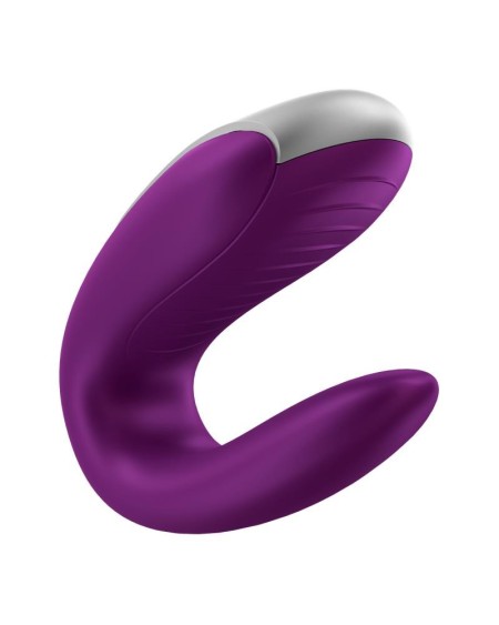 double fun vibe for couples with app and remote control violet