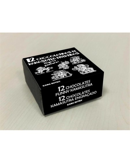box of 12 kamasutra milk chocolate bars