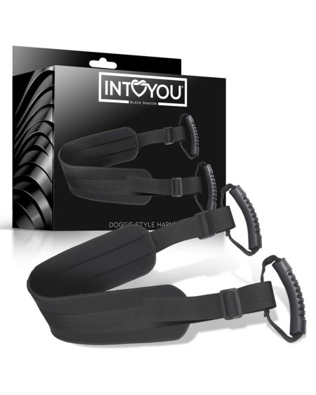 doggie style harness vegan leather