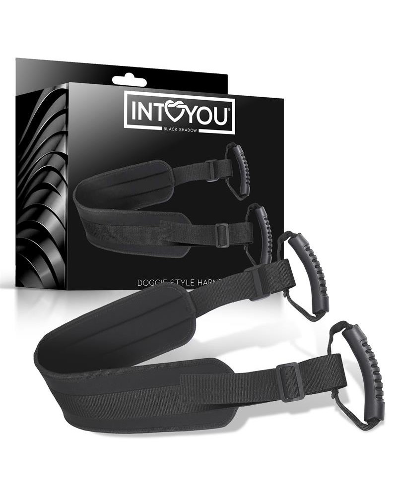 doggie style harness vegan leather