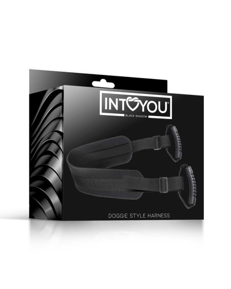 doggie style harness vegan leather