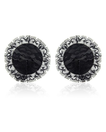 nipple covers with lace noir