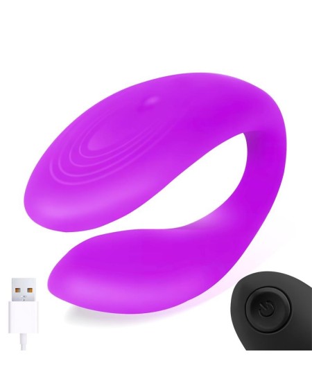 roomie couples vibrator unibody liquid silicone remote control usb