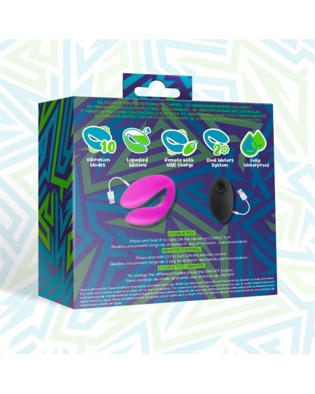 roomie couples vibrator liquid silicone unibody remote control usb