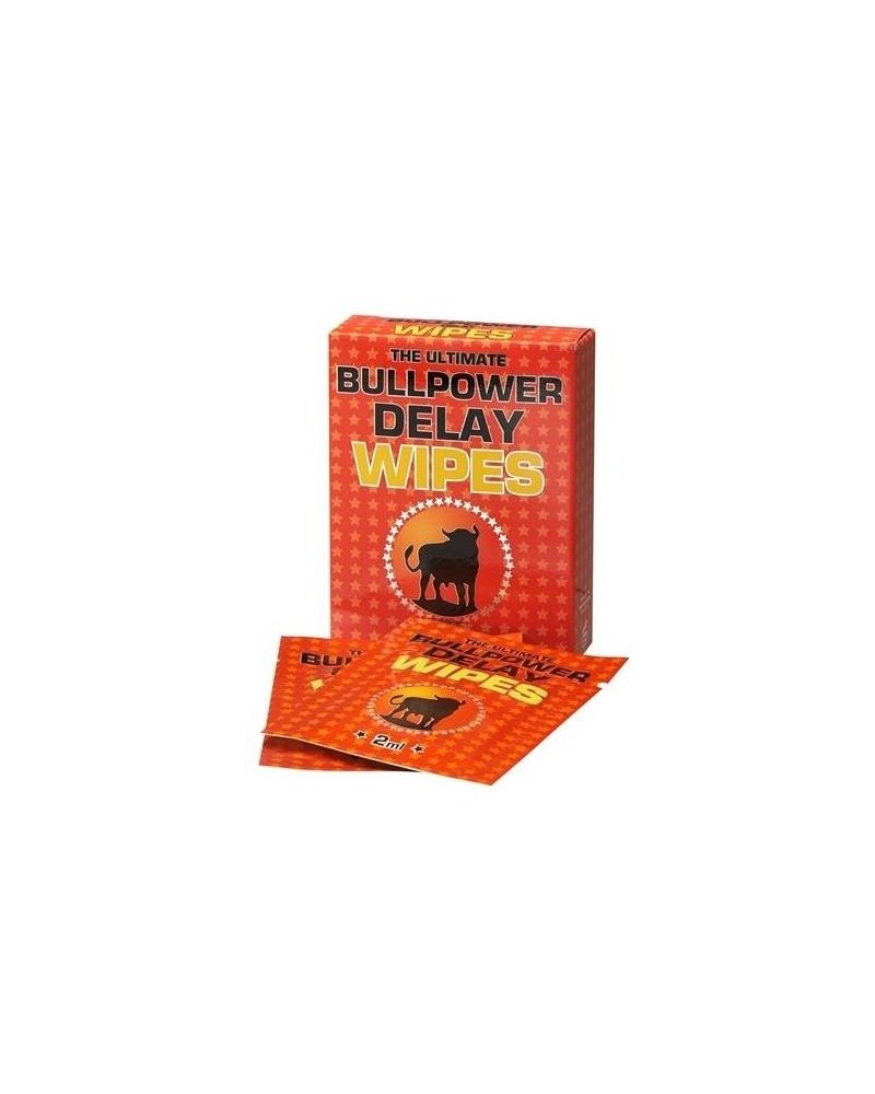 bull power wipes delay 6 x 2 ml