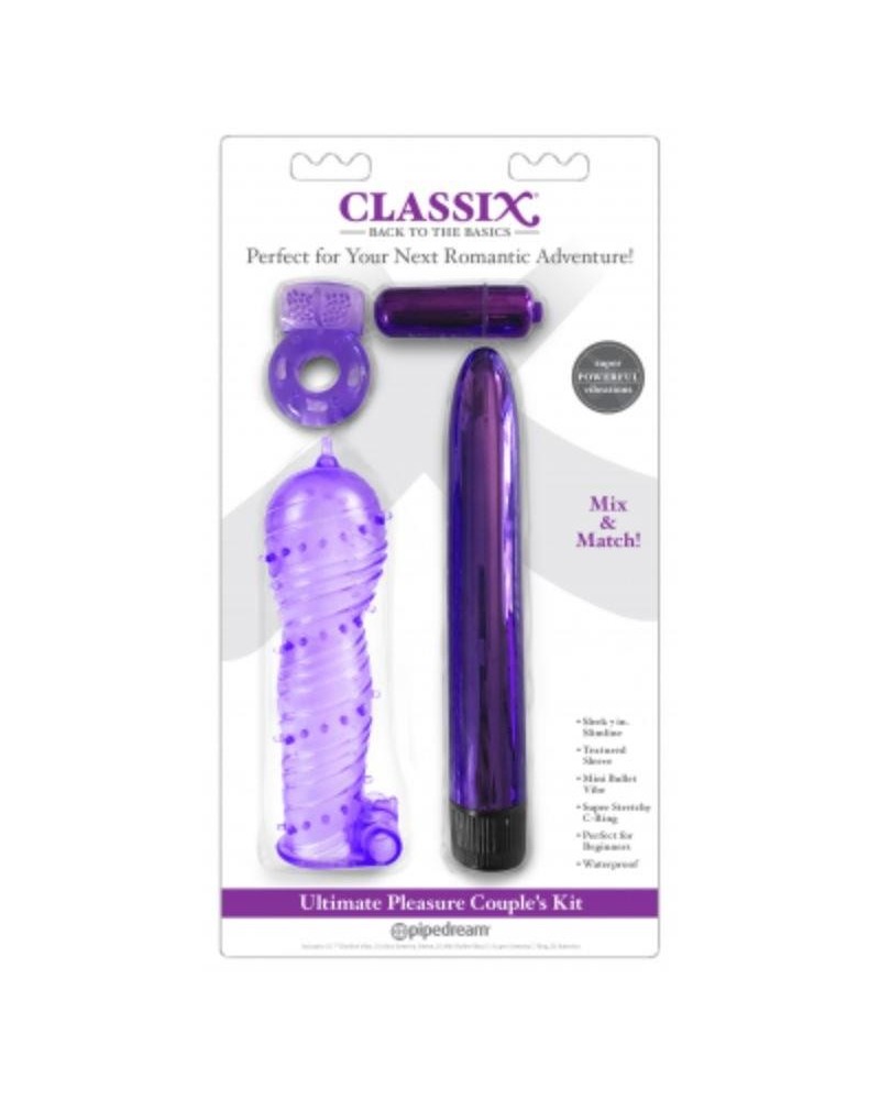 ultimate pleasure couples kit violet