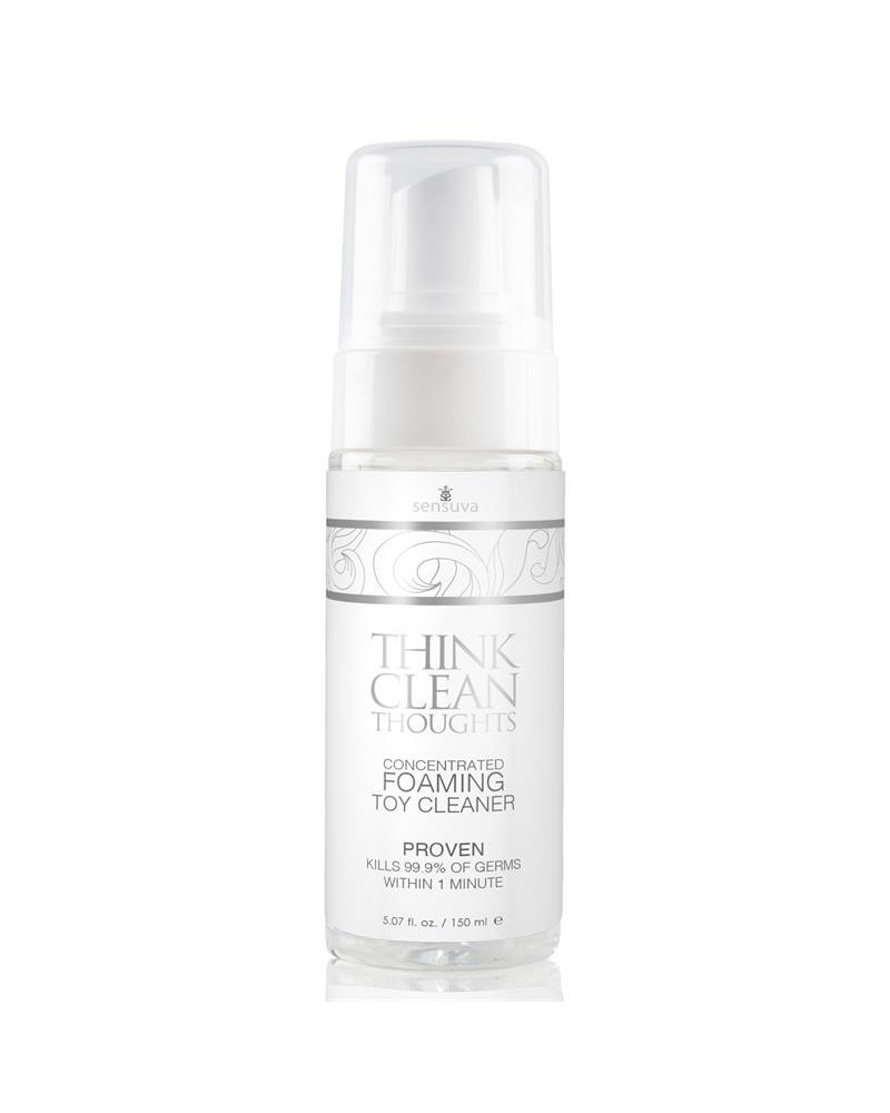 think clean thoughts anti bacterial toy cleaner foam 150 ml