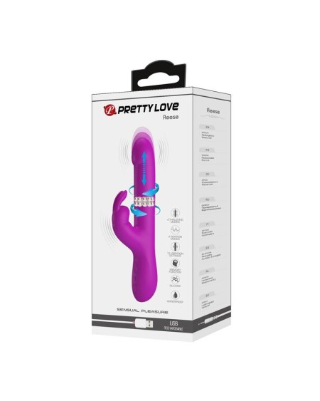 reese vibe with internal beads and thrusting usb