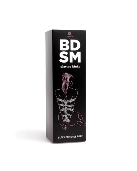 bondage rope 10 m noir