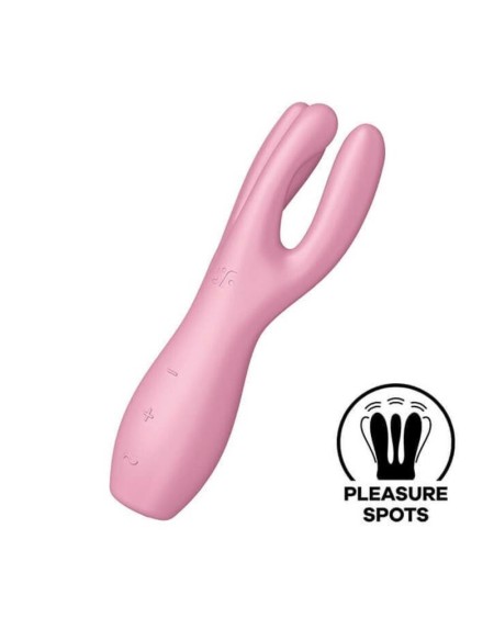 threesome 3 lay-on vibe 3 motors rose